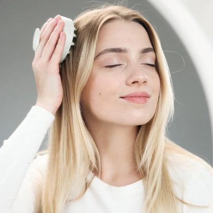 Brosse à Shampoing en Silicone