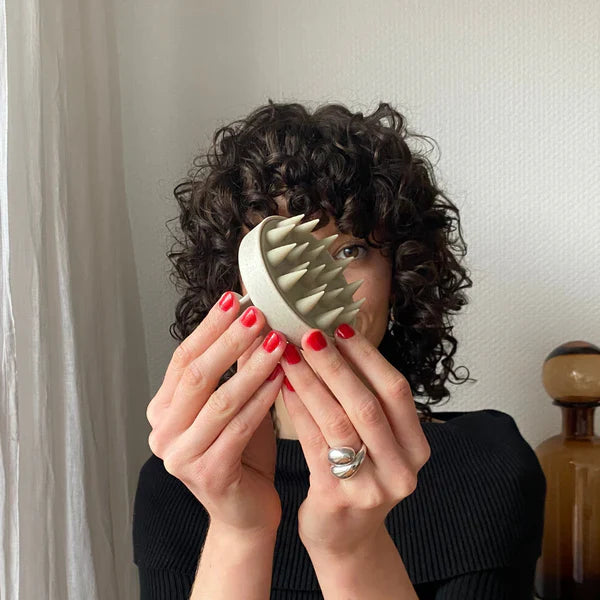 Brosse à Shampoing en Silicone